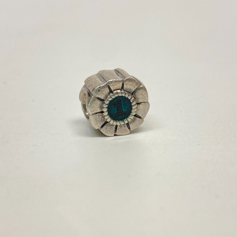 Authentic Pandora 1st Prize Blue Ribbon Rosette Charm Retired Enamel Authentic Pandora 1st Prize Blue Ribbon Rosette Charm Retired Enamel
