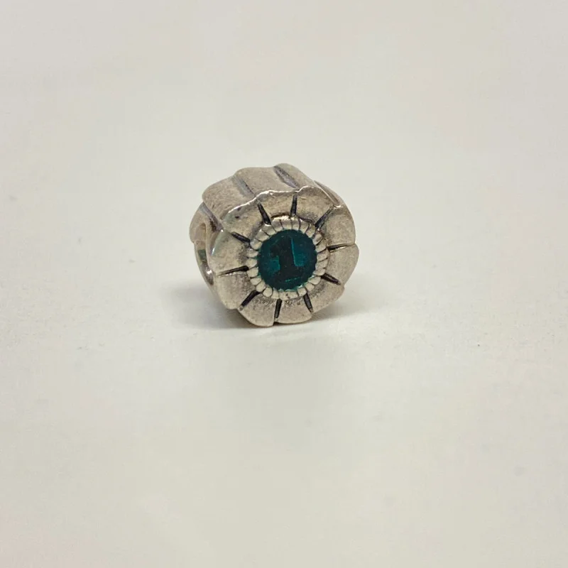 Authentic Pandora 1st Prize Blue Ribbon Rosette Charm Retired Enamel