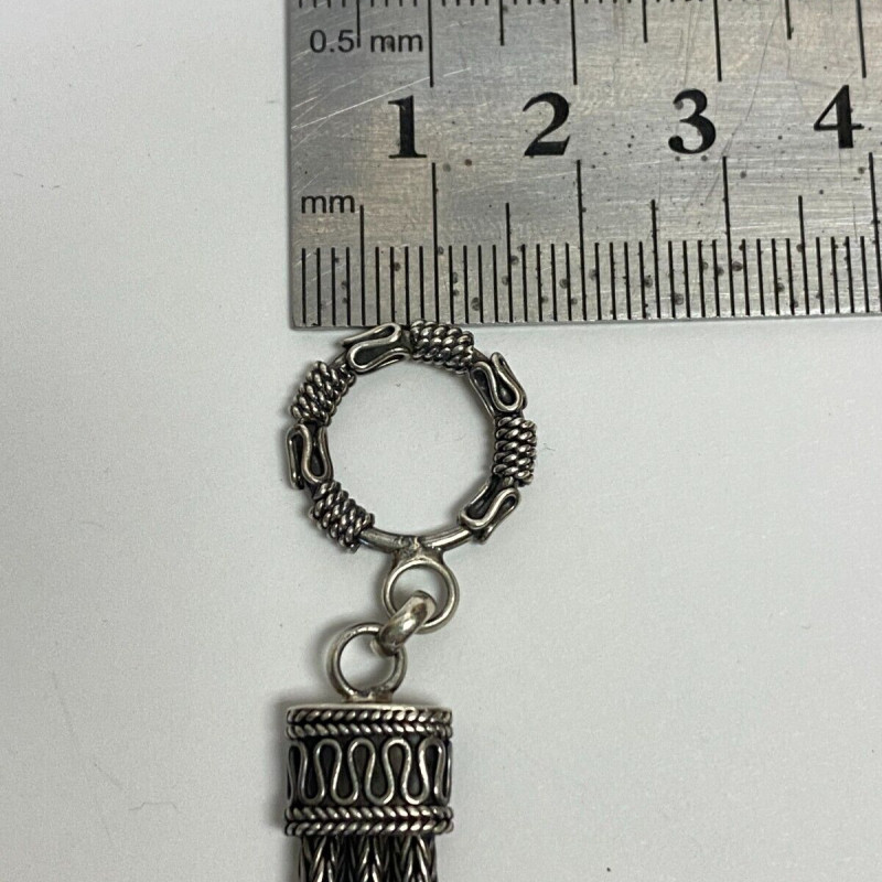 Vintage Sterling Silver 925 Turquoise Dual Chain Station Bracelet- 7" Vintage Sterling Silver 925 Turquoise Dual Chain Station Bracelet- 7"