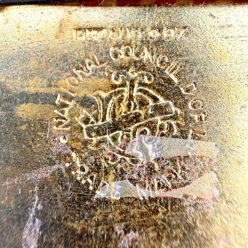 Vintage Daughters of Liberty #45 Badge Fidelity Patriotism Integrity Ribbon