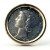 Vintage 1941 Mercury Dime Cufflinks Sterling Silver Bezel WWII Era