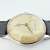 Vintage Omega 34mm Stainless Steel Non-Magnetic Military Watch Black Leather