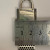 TORY BURCH Surrey Silver-tone Chain Lock Bracelet Watch TORY BURCH Surrey Silver-tone Chain Lock Bracelet Watch
