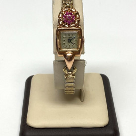 Vintage Fluva Ryby 14k Woomen's Wristwatch
