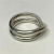 Vintage Tiffany & Co. Paloma Picasso Le Circle Crossover Band Ring Size 6 Y2K Vintage Tiffany & Co. Paloma Picasso Le Circle Crossover Band Ring Size 6 Y2K