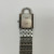 TORY BURCH Surrey Silver-tone Chain Lock Bracelet Watch TORY BURCH Surrey Silver-tone Chain Lock Bracelet Watch