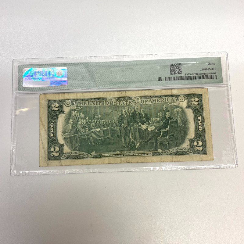 Fr 1935-B* (B* Block) $2 1976 FRN New York PMG 30 Star Note Fr 1935-B* (B* Block) $2 1976 FRN New York PMG 30 Star Note