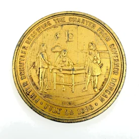 Albany, New York 1886 200th Anniversary Commemorative Medal by George H. Lovett