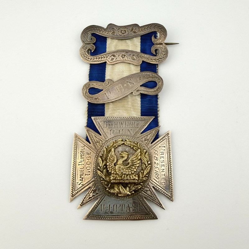 Fraternal Temperance Regalia Pair – Sons of the Phoenix , Samuel Plimsoll Lodge