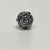 PANDORA 925 Sterling Silver Real Black Spinel Gem Wanda's Garden Flower Pendant