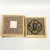 Antique Japanese Tsuba - Iron Sword Guard with Gold Inlay - Pinecone Motif