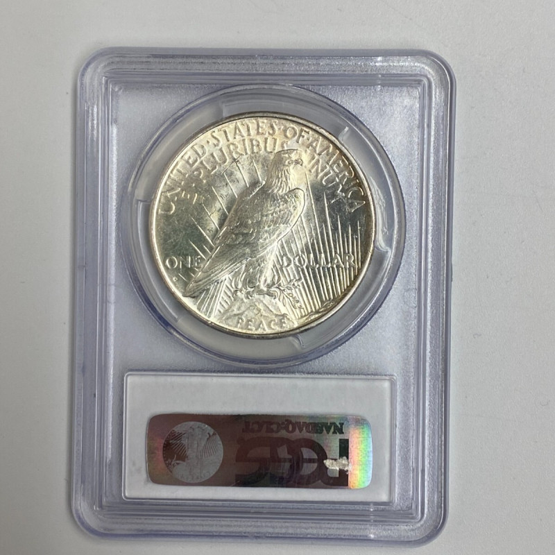 1934-D Peace Silver Dollar PCGS MS61 1934-D Peace Silver Dollar PCGS MS61