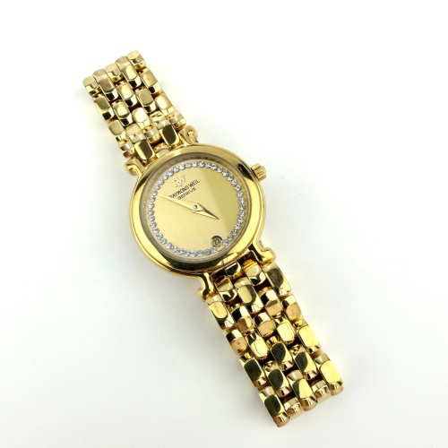 Raymond Weil Chorus Diamond Women's Watch Geneve 9937-2 18K Gold Electroplated Raymond Weil Chorus Diamond Women's Watch Geneve 9937-2 18K Gold Electroplated