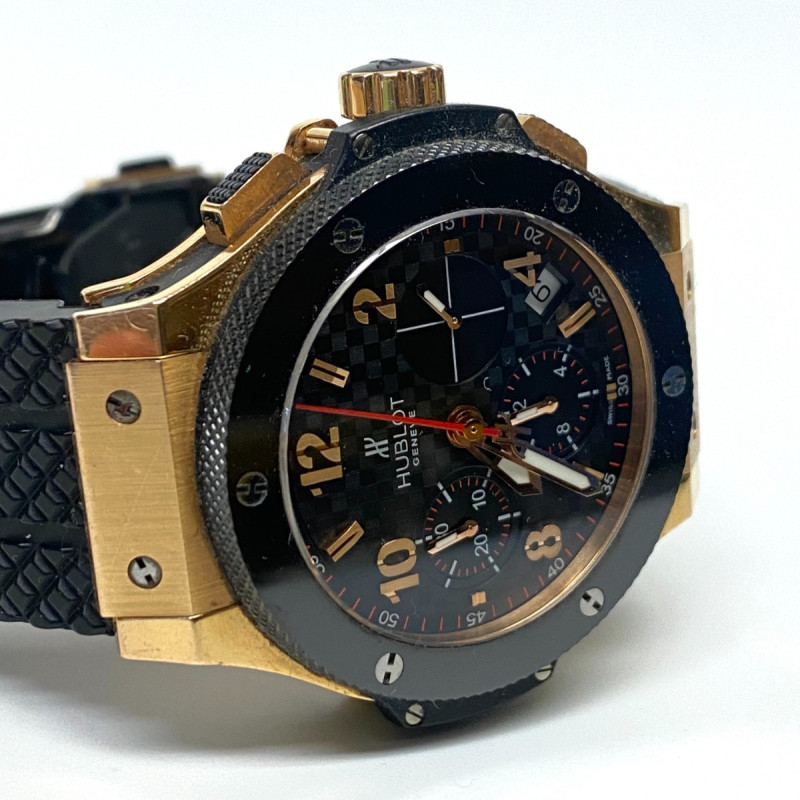 Hublot Big Bang 18k Rose Gold, Titanium & Ceramic Automatic Chronograph 44