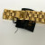 Watch Men Stainless Steel Gold toned Battery Date Black Quartz, 26mm Watch Men Stainless Steel Gold toned Battery Date Black Quartz, 26mm