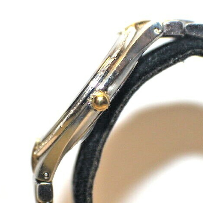 Wittnauer White Dial Date Gold Electro Plated Diamond Bezel Stainless Watch Wittnauer White Dial Date Gold Electro Plated Diamond Bezel Stainless Watch