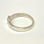 Tiffany & Co. Sterling Silver Paloma Picasso Diamond Modern Heart Ring Size 5 Tiffany & Co. Sterling Silver Paloma Picasso Diamond Modern Heart Ring Size 5