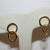 Shashi Sterling Silver Double hoop Earrings