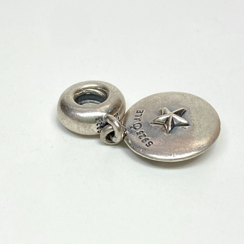 Pre-owned Pandora 925 Chinese Zodiac Rabbit Dangle Charm #790882