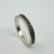 Anna Sui Marcasite Sterling Silver Band Ring Size 7