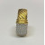 David Yurman 18K Yellow Gold 10mm Metro Cable Wide Band Diamond Ring Size 7 David Yurman 18K Yellow Gold 10mm Metro Cable Wide Band Diamond Ring Size 7