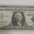 1957 One Dollar Bill Silver Certificate Average Circulated Blue Seal VG-AU