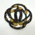 Antique Japanese Tsuba - Iron Sword Guard with Gold Inlay - Pinecone Motif