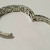 925 Sterling Silver Designed With Green Emerald & Diamond W Open Clasp Bracelet 925 Sterling Silver Designed With Green Emerald & Diamond W Open Clasp Bracelet