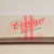 Juicy Couture Gold Tone Link With Charm Pink Lace Bracelet