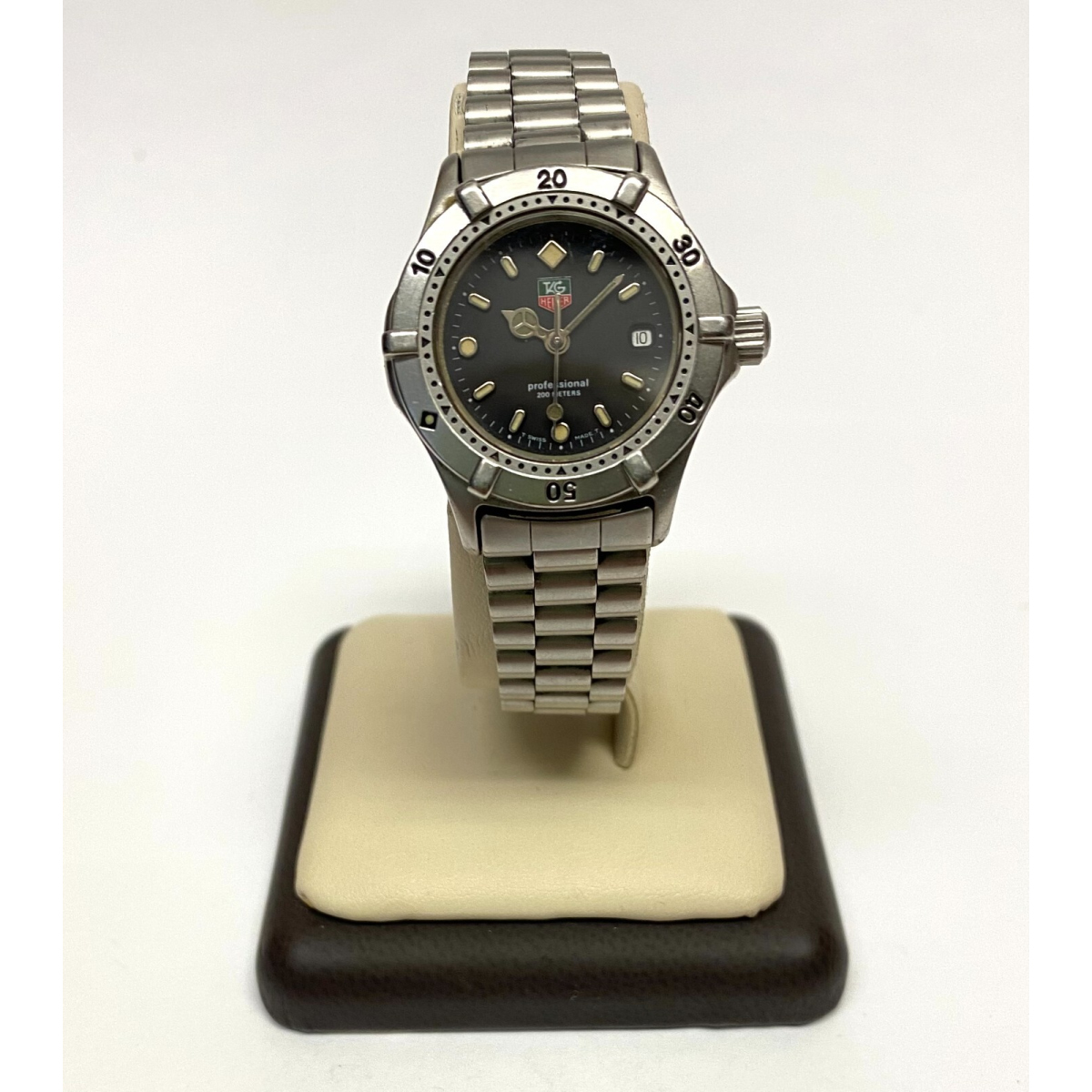 TAG HEUER Professional Black Dial Women's Watch Quartz - TAG Heuer