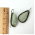 Native American Style Sterling Silver Pale Green Jade Dangle Earring