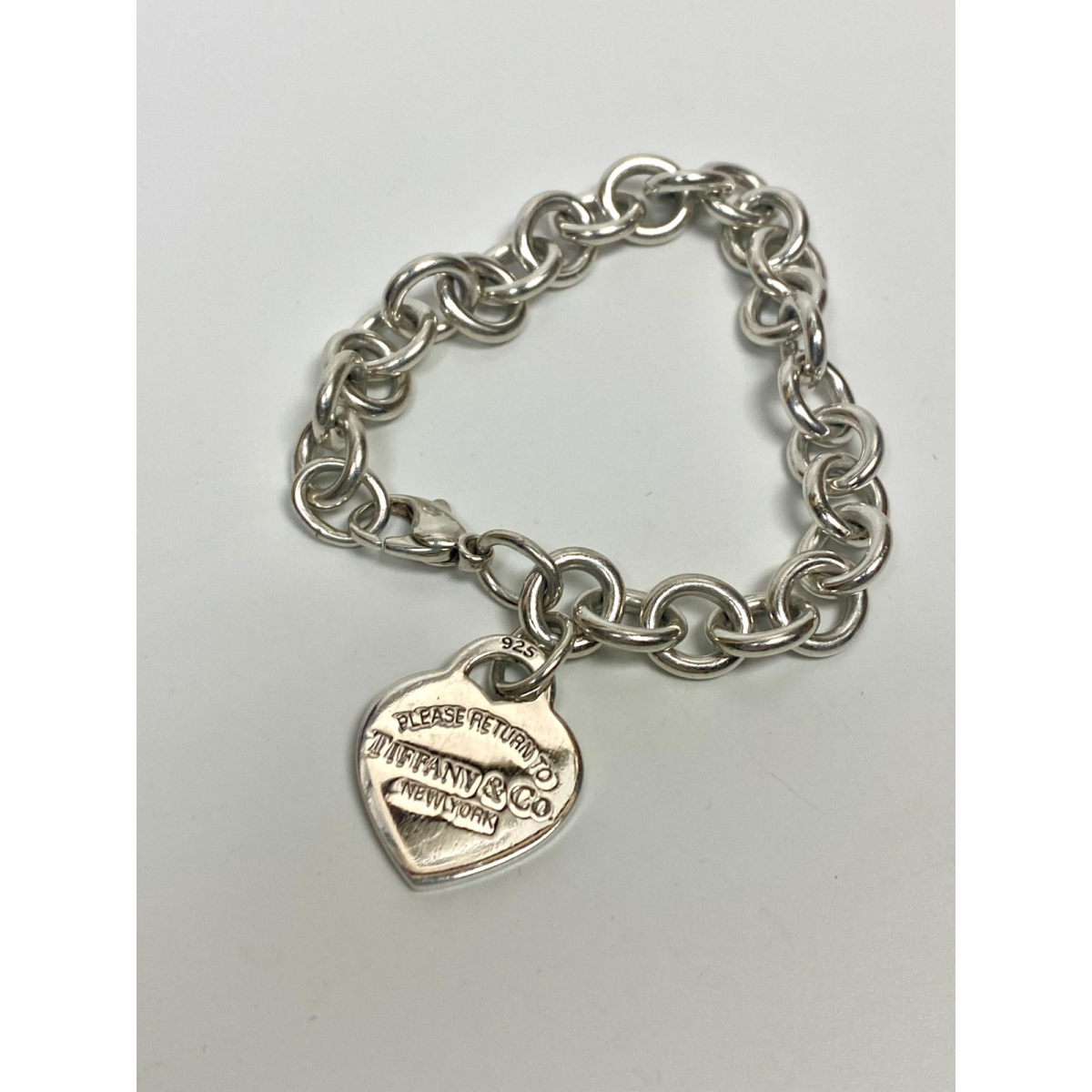 Tiffany&Co Sterling Silver Return To Tiffany Heart Tag Bracelet - Tiffany & Co.