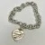 Tiffany&Co Sterling Silver Return To Tiffany Heart Tag Bracelet
