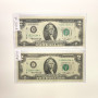 Lot of 2 Circulated 1976 Two Dollar Bills
