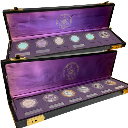 Complete 12 Silver Proof Medals CCMS Life of Christ SeriesFranklin Mint Complete 12 Silver Proof Medals CCMS Life of Christ SeriesFranklin Mint