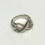 Tiffany & Co. Paloma Picasso Loving Heart Infinity Ring in Sterling Silver 4