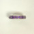 PANDORA 925 Infinity Fancy Purple CZ Stackable Ring SIZE 7 BEAUTIFUL PANDORA 925 Infinity Fancy Purple CZ Stackable Ring SIZE 7 BEAUTIFUL