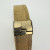 Vintage Bulova Accutron Ladies 10K Gold Filled Mesh Bracelet Watch 6.5"