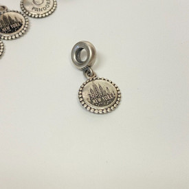 Pandora New York NY City USA America Silver Dangle Charm 791169 RARE