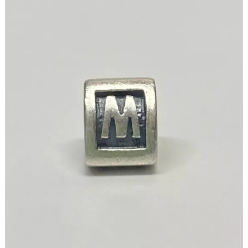 Authentic Pandora Sterling Silver 925 ALE Charm Triangle Letter W 740323W