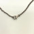 NICKY BUTLER STERLING UNUSUAL FESTOON DRAPE MOONSTONE, GARNET 17 NECKLACE