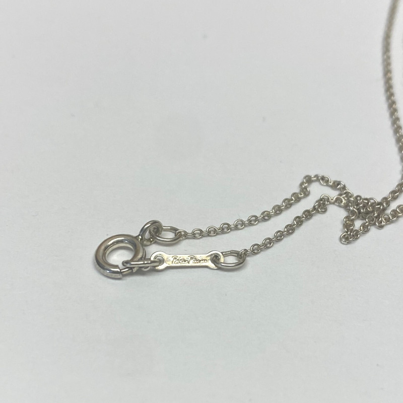 Tiffany & Co. Sterling Silver Paloma Picasso Triplo Goldini Necklace 16" Chain Tiffany & Co. Sterling Silver Paloma Picasso Triplo Goldini Necklace 16" Chain