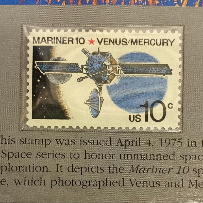 1971 Uncirculated Mint Set Postal Commemorative Society Coins & Stamp Panel