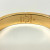 Hermes Clic H Bracelet  in Plain Enamel Yellow gold plated
