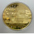 John F. Kennedy Commemorative Coin layered in 24K Gold w/ COA John F. Kennedy Commemorative Coin layered in 24K Gold w/ COA