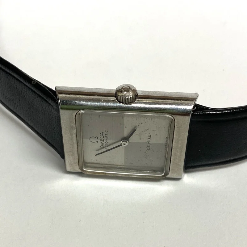 Omega De Ville Automatic 29×22mm Vintage Men's Watch Used Swiss Made
