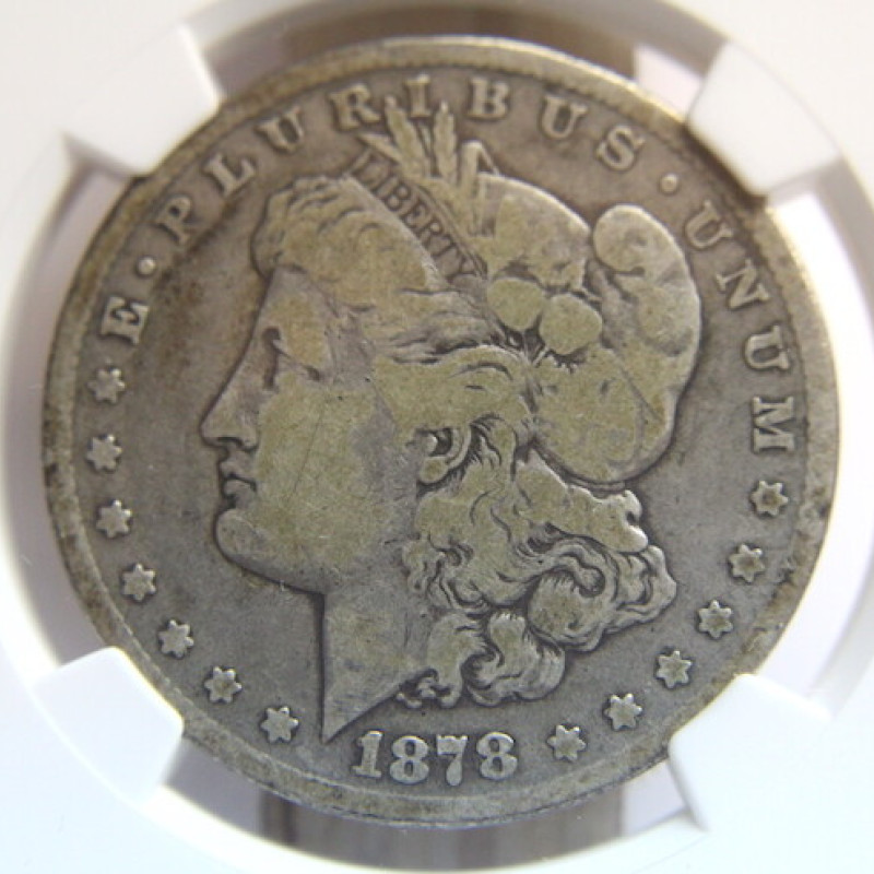 1878 CC Morgan Dollar $1 NGC  G4