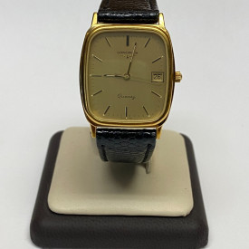 LONGINES Men's used watch Quartz Gold toned