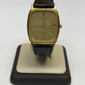 LONGINES Men's used watch Quartz Gold toned