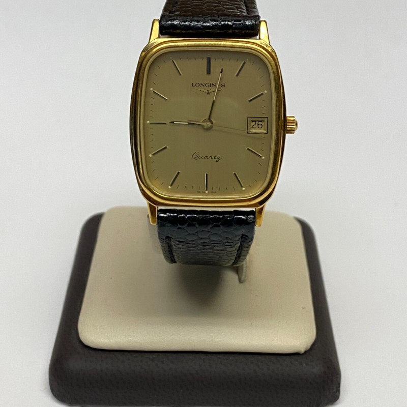 LONGINES Men's used watch Quartz Gold toned